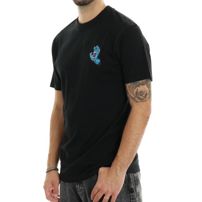 T-SHIRT SCREAMING HAND CHEST SANTA CRUZ - Mad Fashion | img vers.650x/